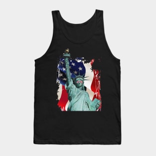 freedom liberty 4th july Tank Top